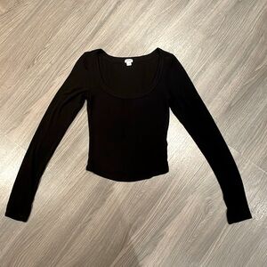 Garage Scoop-neck long sleeve
